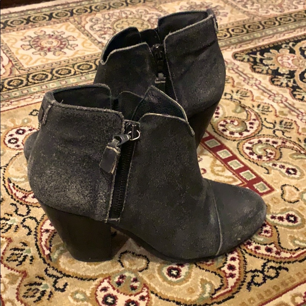 Rag and Bone black booties size 37